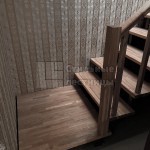 Лестница на двойном косоуре СЛ 65