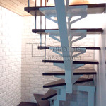 Лестница с забежными ступенями №195